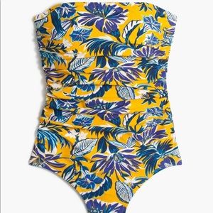 J Crew strapless one piece